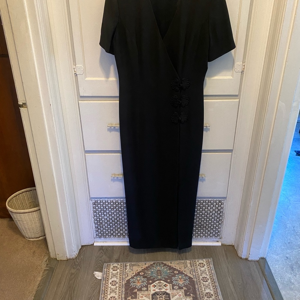 Maggy London Black Maxi Dress